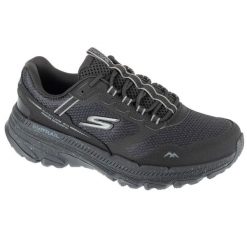 Buty do biegania damskie, Go Run Trail Altitude 2.0 - Ravine. Czarne obuwie sportowe damskie Skechers, bez wzorów, do biegania. Za 299.90 zł.