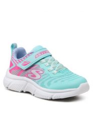 Skechers Sneakersy Fierce Flash 302478L/AQPK Niebieski. Niebieskie buty sportowe dziewczęce Skechers, bez wzorów, z materiału, bez zapięcia. Za 129.99 zł.