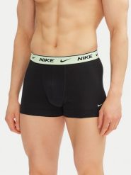 Nike Komplet bokserek 0000KE100 Czarny. Czarne bokserki męskie Nike, m, bez wzorów, z bawełny. Za 169.99 zł.