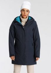 Icepeak Icepeak moteriška pavasario-rudens parka AALEAS, juoda. Kurtki damskie Icepeak, bez wzorów, bez kaptura. Za 365.72 zł.