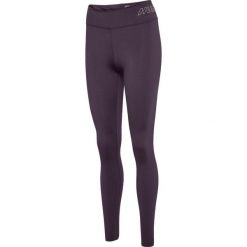 Damskie legginsy Hummel Te Fundamental. Czerwone legginsy damskie Hummel, bez wzorów, z dżerseju, na fitness i siłownię. Za 221.50 zł.