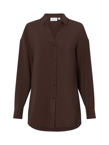 Comma casual identity Bluzka Kobiety wiskoza brązowy, 34. Brązowe bluzki damskie comma casual identity, bez wzorów, z syntetyku, casualowe, bez kołnierzyka, bez ramiączek. Za 229.95 zł.