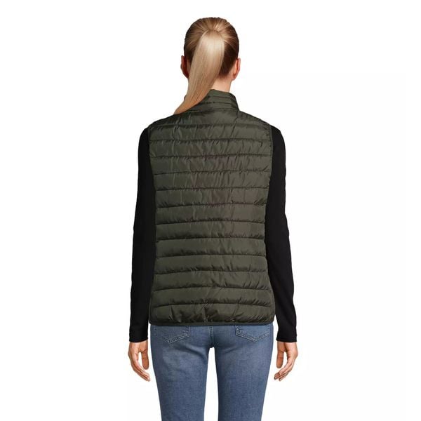 Damska kurtka bez rękawów Sol's Stream. Zielone kurtki damskie SOL'S, s, bez wzorów, z puchu, bez kaptura. Za 176.50 zł.