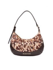 Valentino Torebka VBSAEK13 Brązowy. Brązowe torebki do ręki damskie Valentino, bez wzorów, z materiału, bez dodatków. Za 529.99 zł.