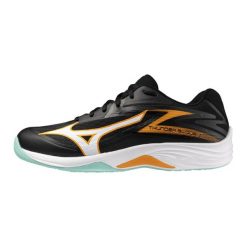 Buty halowe Mizuno Thunder Blade Z. Czarne buty sportowe męskie Mizuno, bez zapięcia, do piłki ręcznej. Za 269.99 zł.