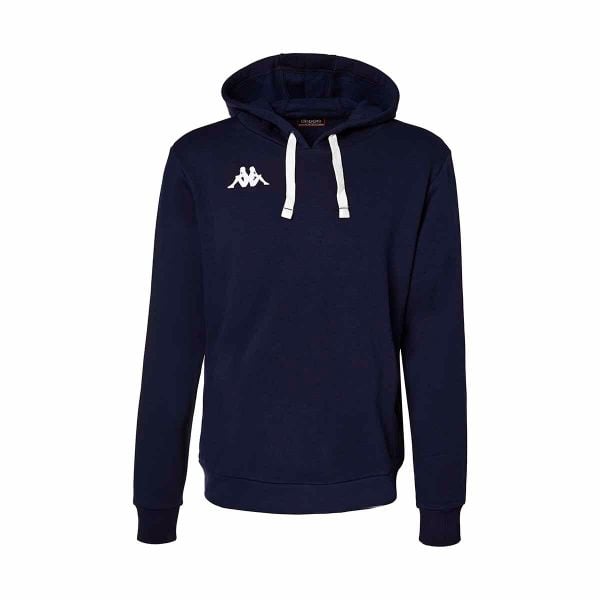 Bluza z kapturem Kappa Bali. Szare bluzy męskie Kappa, m, bez wzorów, z bawełny, z kapturem, na fitness i siłownię. Za 271.00 zł.