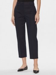 Tommy Hilfiger Chinosy WW0WW40504 Granatowy Regular Fit. Niebieskie spodnie materiałowe damskie Tommy Hilfiger, bez wzorów, z wiskozy. Za 309.99 zł.