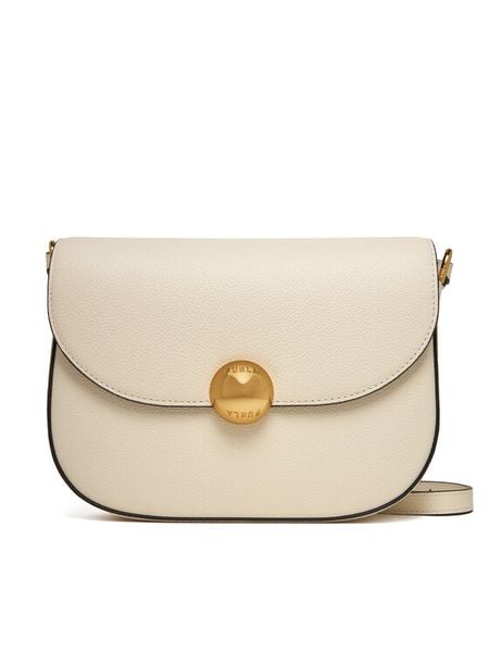 Furla Torebka WB01887 BX3036 CN PNN00 Écru. Listonoszki damskie Furla, bez wzorów, ze skóry, bez dodatków. Za 1,599.00 zł.
