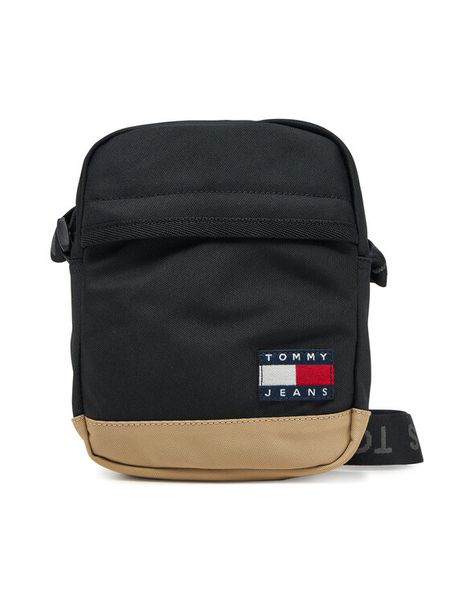Tommy Jeans Saszetka Tjm Ess Daily Squared Reporter AM0AM13265 Czarny. Czarne saszetki męskie Tommy Jeans, z jeansu. Za 129.99 zł.