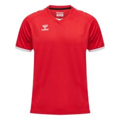 Koszulka Hummel hmlhmlCORE volley. Czerwone koszulki sportowe męskie Hummel, na lato, m, bez wzorów, bez kołnierzyka, bez ramiączek, do piłki nożnej. Za 136.50 zł.