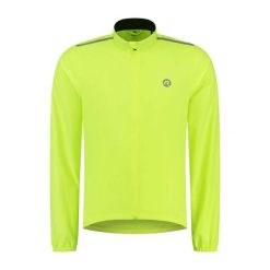Kurtka rowerowa męska Rogelli Core. Żółte kurtki męskie Rogelli, m, bez wzorów, sportowe, bez kaptura. Za 208.00 zł.
