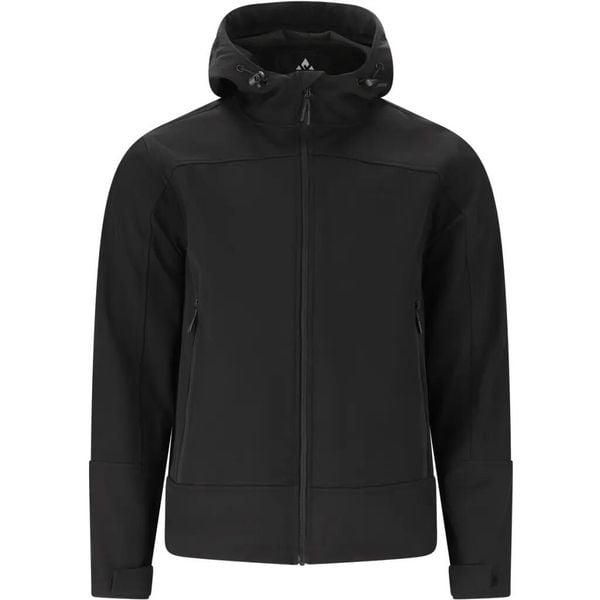 Kurtka softshell Whistler Frontier. Czarne kurtki męskie Whistler, m, bez wzorów, z materiału, eleganckie, bez kaptura. Za 344.50 zł.