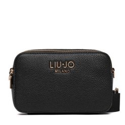 Torebka Liu Jo. Czarne listonoszki damskie Liu Jo, bez wzorów, bez dodatków. Za 429.99 zł.