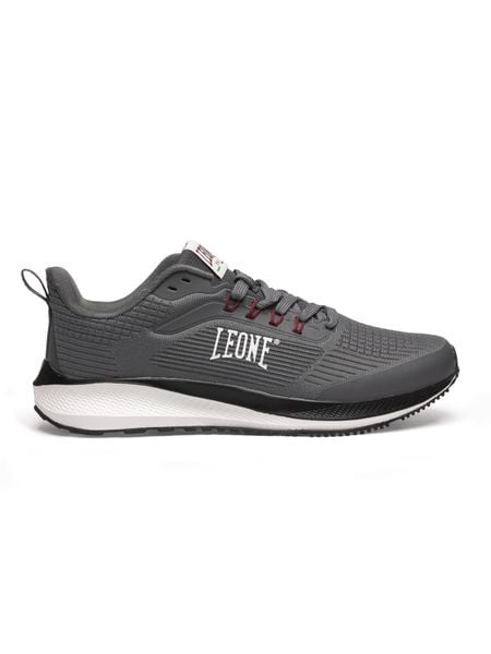 Leone Fast Męskie trampki. Szare trampki męskie LEONE 1947 APPAREL, bez wzorów, bez zapięcia. Za 147.31 zł.