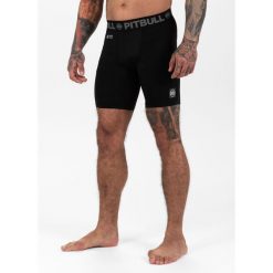 Spodenki męskie Pitbull kompresyjne Performance Pro Plus New Logo. Czarne szorty męskie PITBULL, na lato, m, bez wzorów. Za 139.00 zł.