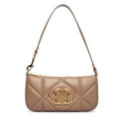 Torebka LOVE MOSCHINO. Brązowe torebki do ręki damskie Love Moschino, bez wzorów, klasyczne, bez dodatków. Za 839.99 zł.