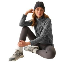 Bluza Polarowa Damska Pełen Suwak Mayse. Szare bluzy damskie Regatta, na zimę, xl, bez wzorów, z elastanu, bez kaptura. Za 124.99 zł.