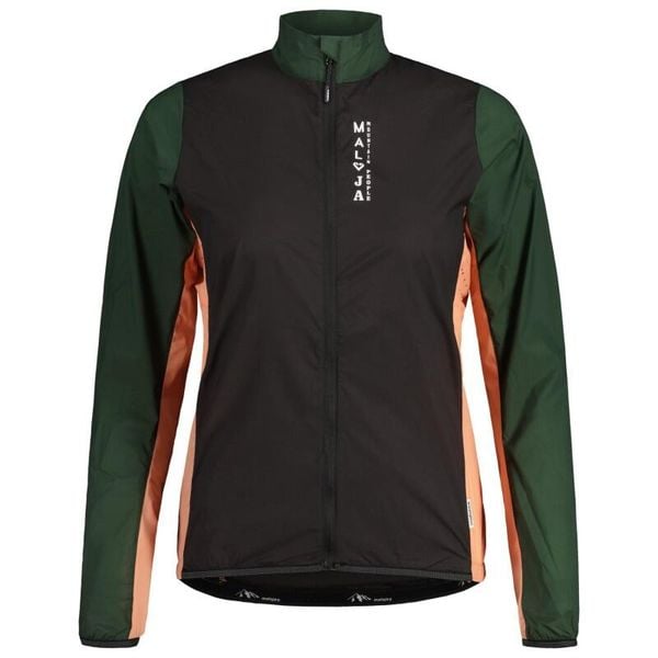Kurtka rowerowa damska Maloja SeisM. Czarne kurtki damskie Maloja, m, bez wzorów, bez kaptura. Za 349.99 zł.