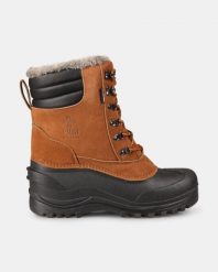 Wodoodporne buty z wysoką izolacją Kilpi ANTARTIC HIGH WP-U. Brązowe trekkingi męskie Kilpi, na zimę, trekkingowe. Za 344.59 zł.