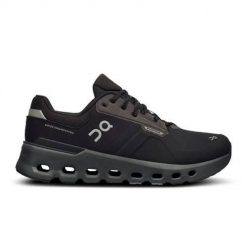 Buty do biegania damskie On Cloudrunner. Czarne obuwie sportowe damskie On, bez wzorów, do biegania. Za 1,078.00 zł.
