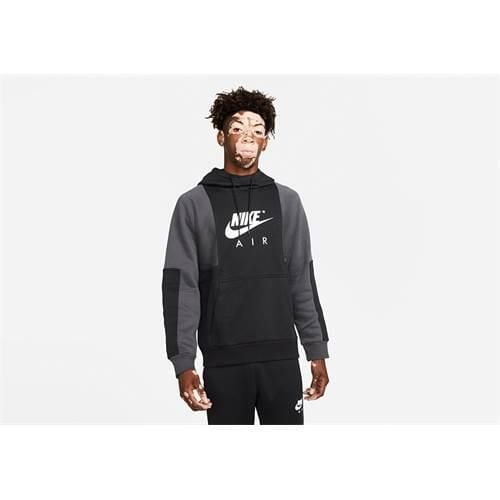 Bluza sportowa męska Nike Air Nsw Brushed-back. Brązowe bluzy męskie Nike, m, bez wzorów, z kapturem, do koszykówki. Za 329.00 zł.