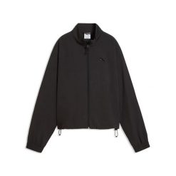 Kurtka Puma Pumatech Sense Relaxed Woven Jacket Damskie. Czarne kurtki damskie Puma, l, bez wzorów, z materiału, bez kaptura. Za 351.99 zł.