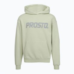 Bluza męska PROSTO Hoodie Big Log. Zielone bluzy męskie Prosto., m, bez wzorów, z bawełny, bez kaptura. Za 309.99 zł.