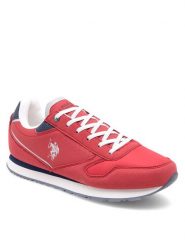U.S. Polo Assn. Sneakersy NOBIK001C Czerwony. Czerwone buty sportowe chłopięce U.S. Polo Assn., bez wzorów, z syntetyku, bez zapięcia. Za 183.99 zł.