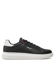 Levi's® Sneakersy VELL0081S Czarny. Czarne buty sportowe dziewczęce bez wzorów, ze skóry, bez zapięcia. Za 159.99 zł.