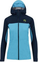 Kurtka przeciwdeszczowa damska Karpos Lot Rain Jacket - blue atoll/sky captain. Niebieskie kurtki damskie Mac in Sac, bez wzorów, bez kaptura. Za 874.42 zł.
