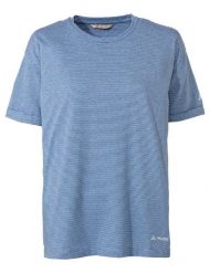 Funktionsshirt W Mineo Striped T-Shirt. Niebieskie t-shirty damskie Vaude, bez wzorów, z bawełny, bez kołnierzyka. Za 189.00 zł.
