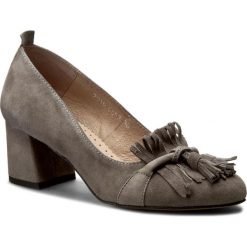 Półbuty SIMEN - 0657 K.W.Grigio. Szare półbuty damskie Simen, ze skóry, eleganckie. W wyprzedaży za 209.00 zł.