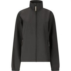 Damska bluza dresowa Athlecia Shiena. Czarne bluzy sportowe damskie Athlecia, bez wzorów, z dresówki, bez kaptura, na fitness i siłownię. Za 228.00 zł.