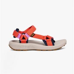 Sandały turystyczne damskie Teva Hydratrek Sandal. Brązowe klapki damskie Teva, bez wzorów, bez obcasa. Za 266.99 zł.
