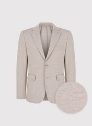 PAKO LORENTE - Jasnobrązowa dzianinowa marynarka męska. Brązowe marynarki męskie Pako Lorente, bez wzorów, z dzianiny, casualowe. Za 799.99 zł.