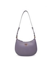 PINKO Torebka Half Moon Mini Fl PE 25 PLTT 102790 A0F1 Fioletowy. Fioletowe torebki do ręki damskie Pinko, bez wzorów, ze skóry, bez dodatków. Za 799.99 zł.
