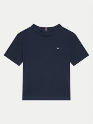 Tommy Hilfiger T-Shirt KB0KB09601 M Granatowy Regular Fit. Niebieskie t-shirty dla chłopców Tommy Hilfiger, bez wzorów, z bawełny, bez ramiączek. Za 59.99 zł.