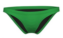 Dół od bikini damski kąpielowy Arena Solid. Zielone bikini damskie Arena, s, bez wzorów. Za 36.98 zł.