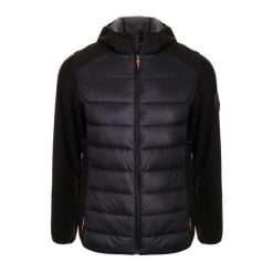 Kurtka męska LUMBERJACK CHALLENGE. Czarne kurtki męskie Lumberjack, l, bez wzorów, z elastanu, eleganckie, bez kaptura. Za 299.99 zł.