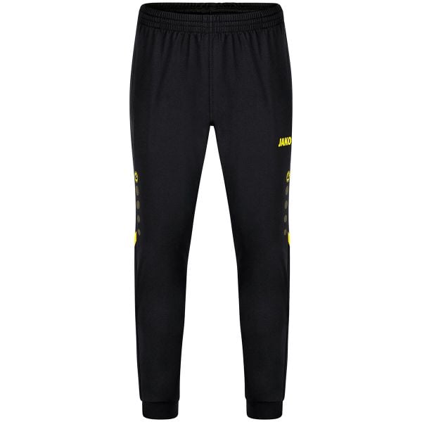 Damskie spodnie dresowe Jako polyester Challenge. Czarne spodnie sportowe damskie Jako, bez wzorów, z dresówki, do piłki nożnej. Za 148.50 zł.