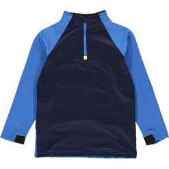 Koszulka "Thomas 605" w kolorze niebieskim. Niebieskie t-shirty dla chłopców marki LEGO Wear, z aplikacjami, z materiału, z długim rękawem. W wyprzedaży za 82.95 zł.