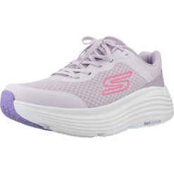 Buty SKECHERS MAX CUSHIONING ENDEAVOUR Fioletowy. Fioletowe obuwie sportowe damskie Skechers, bez wzorów, z syntetyku, trekkingowe, Skechers Sport. Za 364.99 zł.