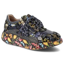 Niebieskie Sneakersy Laura Vita Eleganckie Obuwie Damskie. Niebieskie półbuty damskie Laura Vita, bez wzorów, eleganckie, bez obcasa, bez zapięcia. Za 373.99 zł.