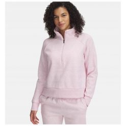 Bluza Damska Bez Kaptura Nierozpinana Under Armour. Czerwone bluzy damskie Under Armour, bez wzorów, bez kaptura. Za 249.99 zł.