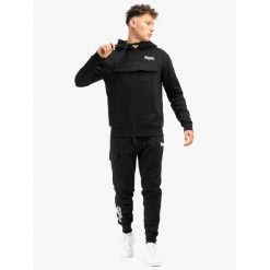 Bluza z kapturem o regularnym kroju Lonsdale Rushen. Białe bluzy sportowe męskie Lonsdale, bez wzorów, z kapturem, na jogę i pilates. Za 322.85 zł.