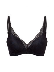 Triumph Biustonosz na fiszbinach - Body Make-Up Illusion Lace Kobiety czarny, 70B. Czarne biustonosze Triumph, bez wzorów, z koronki. Za 179.95 zł.