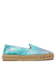 Manebi Espadryle Slippers W T 2.3 Niebieski. Niebieskie espadryle damskie Manebi, bez wzorów, z materiału, bez obcasa, bez zapięcia. Za 309.99 zł.