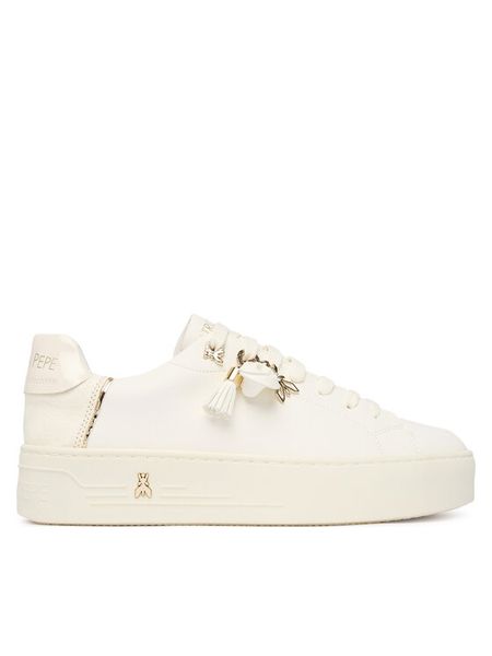 Patrizia Pepe Sneakersy PJ415.02 Biały. Białe buty sportowe dziewczęce Patrizia Pepe, bez wzorów, bez zapięcia. Za 744.99 zł.
