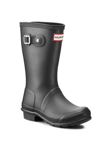 Hunter Kalosze Orginal Kids JFT6000RMA Czarny. Czarne kalosze dziewczęce Hunter, bez wzorów. Za 167.99 zł.