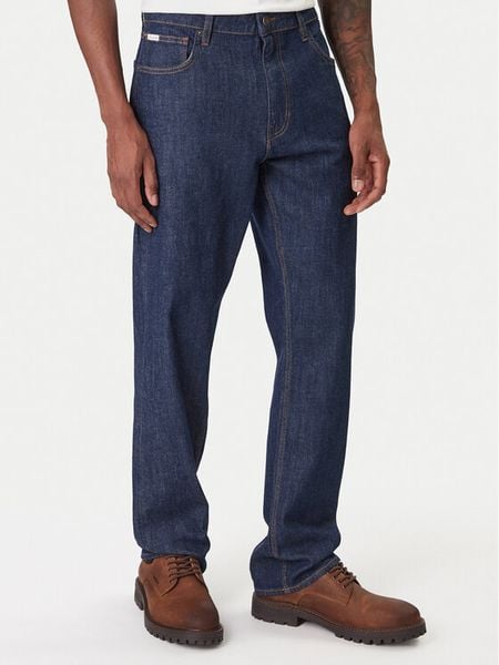 Guess Jeans Jeansy M6RA1B D002G Granatowy Relaxed Fit. Niebieskie jeansy męskie Guess Jeans. Za 238.99 zł.